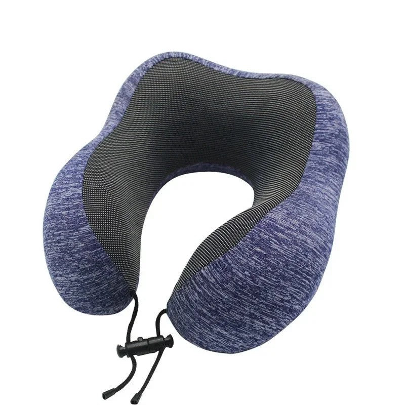 Neck Pillow Travel U-Shaped Print Pillow Comfortable Supportive