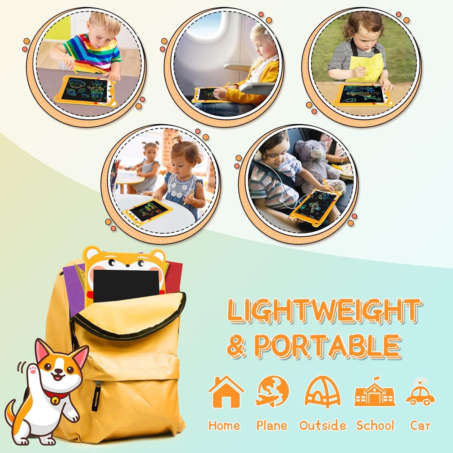 Buy LCD Writing Tablet for Kids in Pakistan – Digital Drawing Pad | Cheena.pk