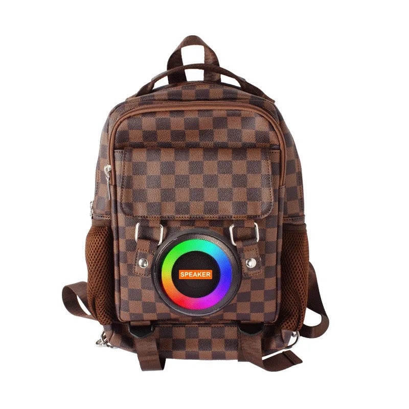 Outdoor Backpack Bluetooth Speaker Large Capacity Rechargeable Waterproof Power Bank for Hiking Cycling traval speaker bag