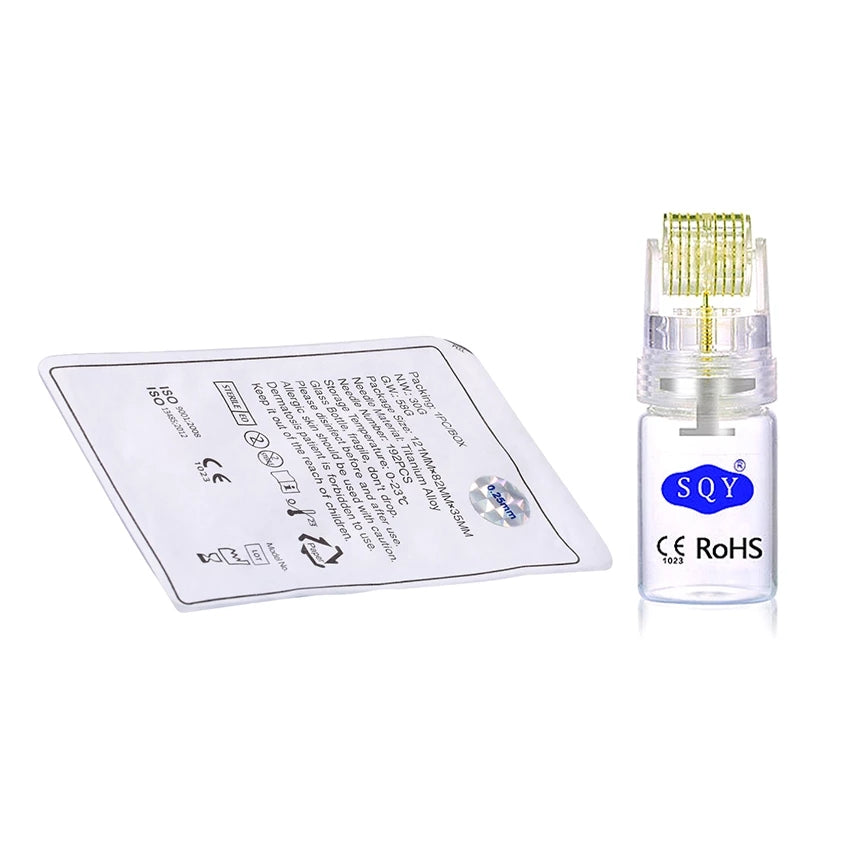 Bottle Derma Roller, Skin Rejuvenation, Acne Scar Removal, Anti-Aging Facial Treatment Tool