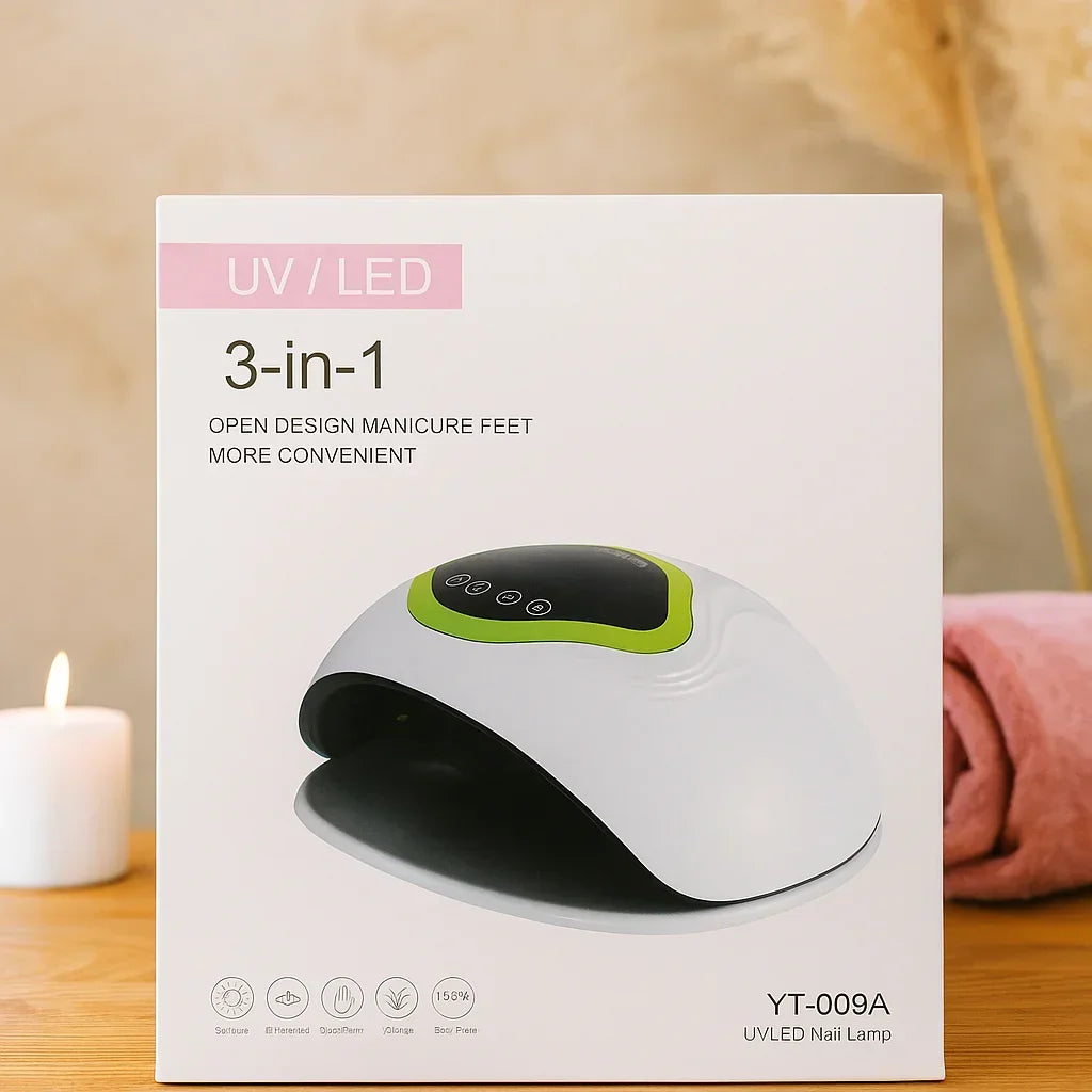 LED UV Nail Lamp YT-005A – Fast Drying Professional Gel Nail Dryer for Salon & Home Use