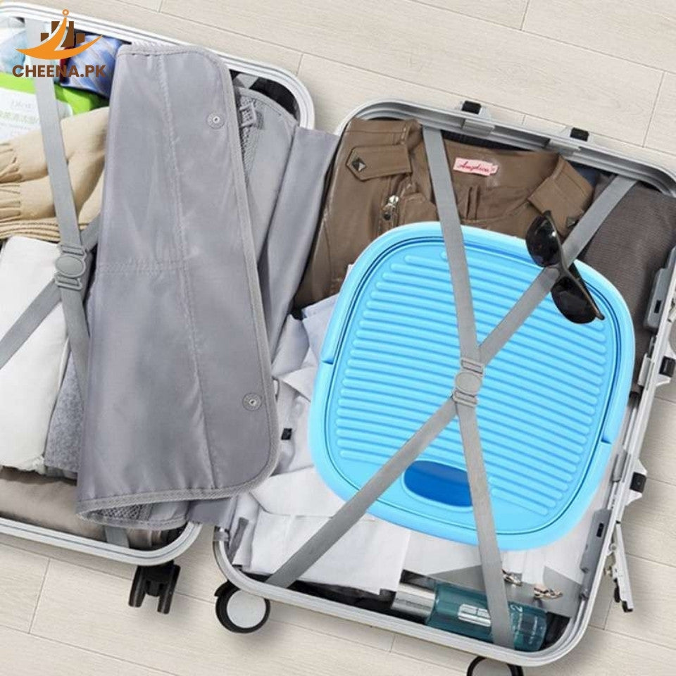 Powerful Mini Foldable Washing Machine with dryer, 20 liters Capacity.