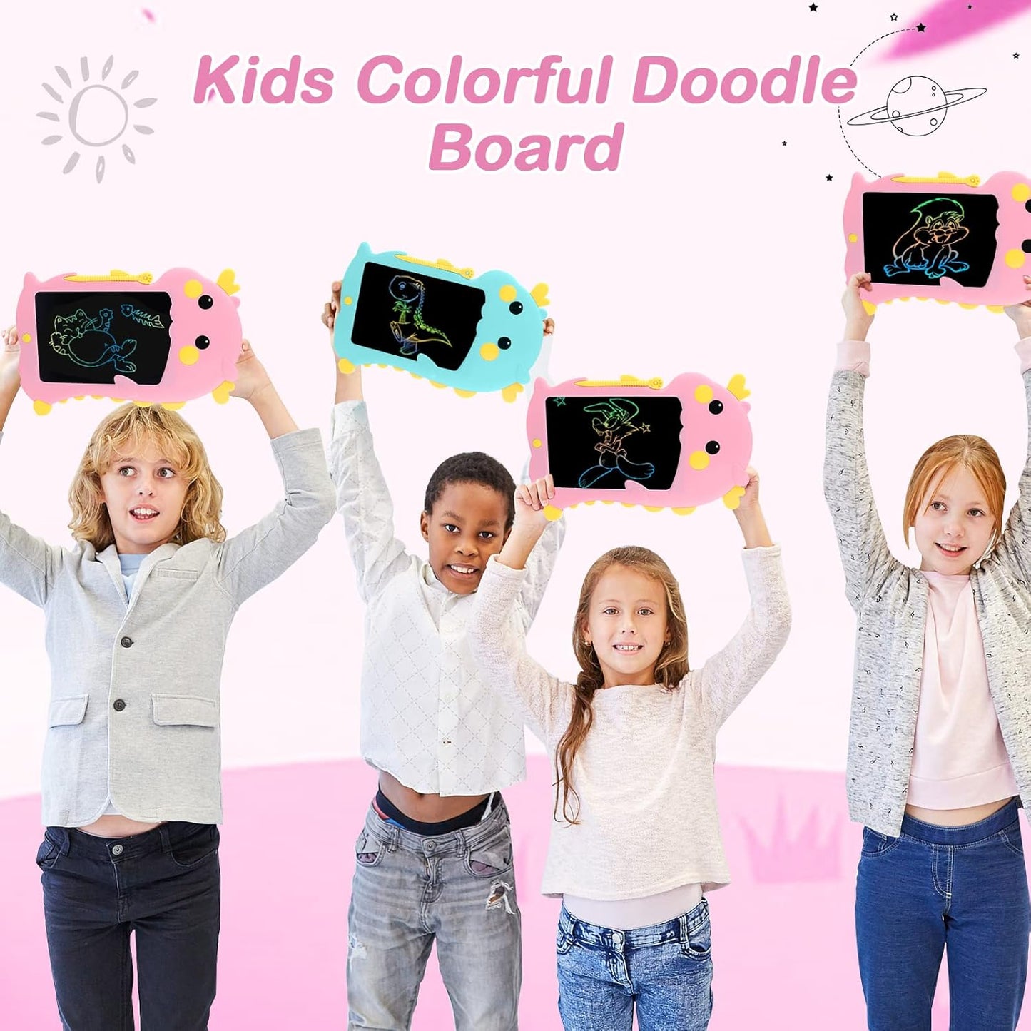 LCD Writing Tablet for Kids in Pakistan – Reusable Doodle Pad | Cheena.pk