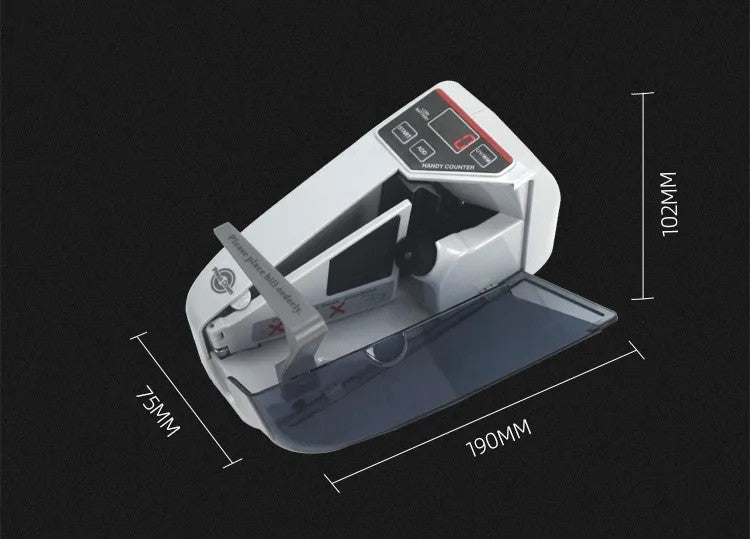 V30 with UV Light Portable Mini Handy Bill Cash Note Counting Machine