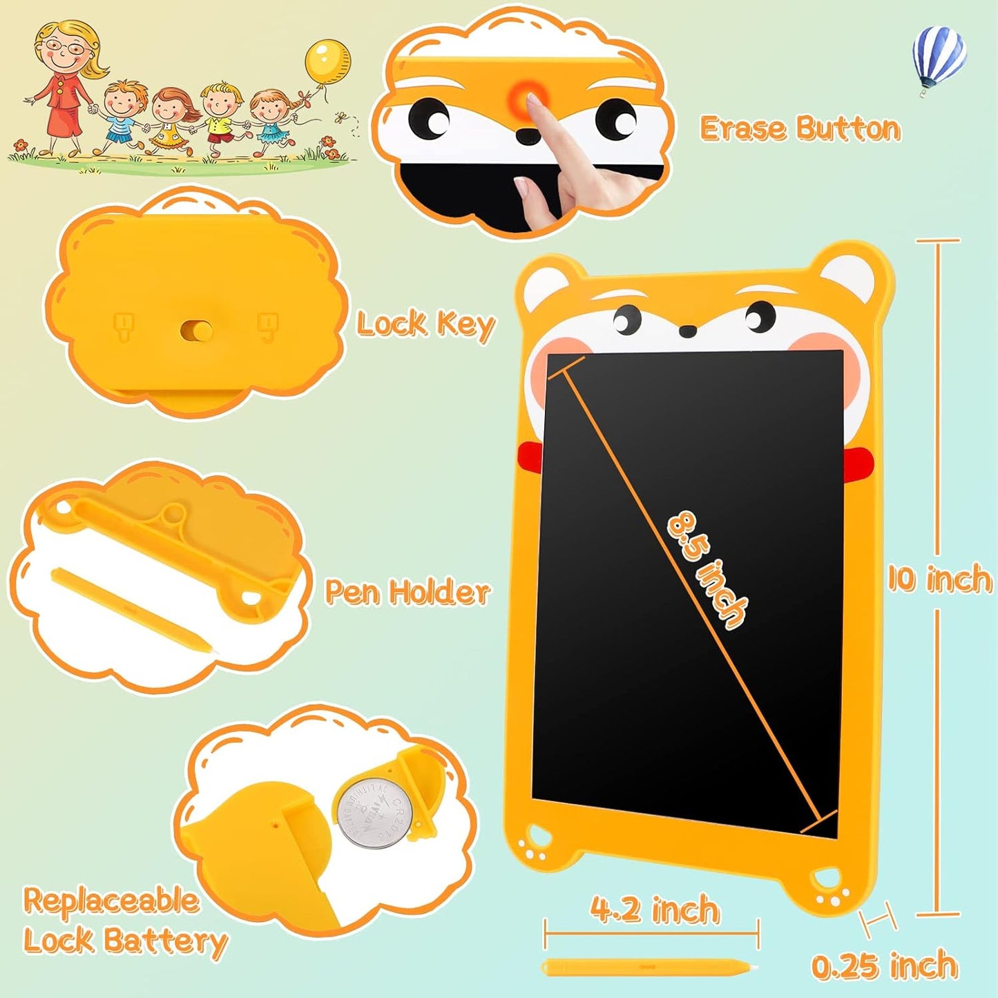 Buy LCD Writing Tablet for Kids in Pakistan – Digital Drawing Pad | Cheena.pk