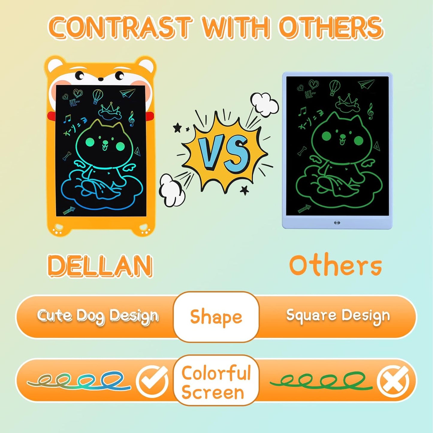 Buy LCD Writing Tablet for Kids in Pakistan – Digital Drawing Pad | Cheena.pk