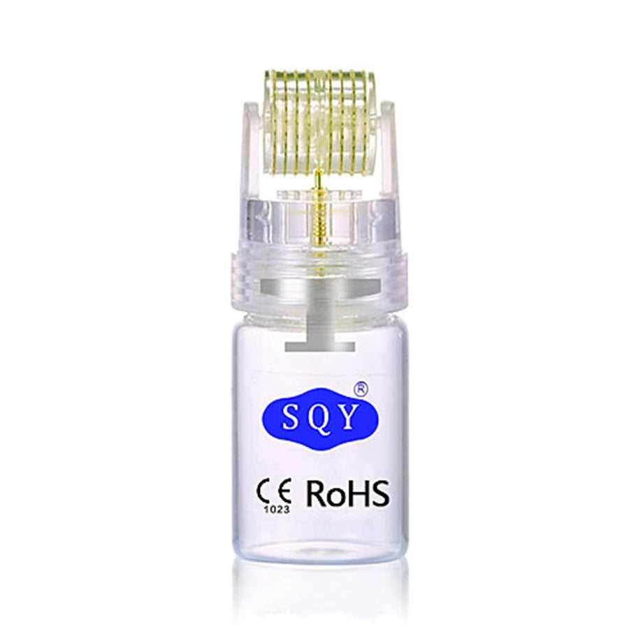 Bottle Derma Roller, Skin Rejuvenation, Acne Scar Removal, Anti-Aging Facial Treatment Tool