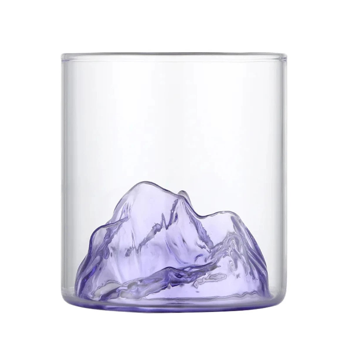 3D Mountain Glass Cups Japanese Fuji Mountain Whiskey Rock Glass Vodka Tumbler Wine Cup Milk Juice Drinking Glasses Drinkware