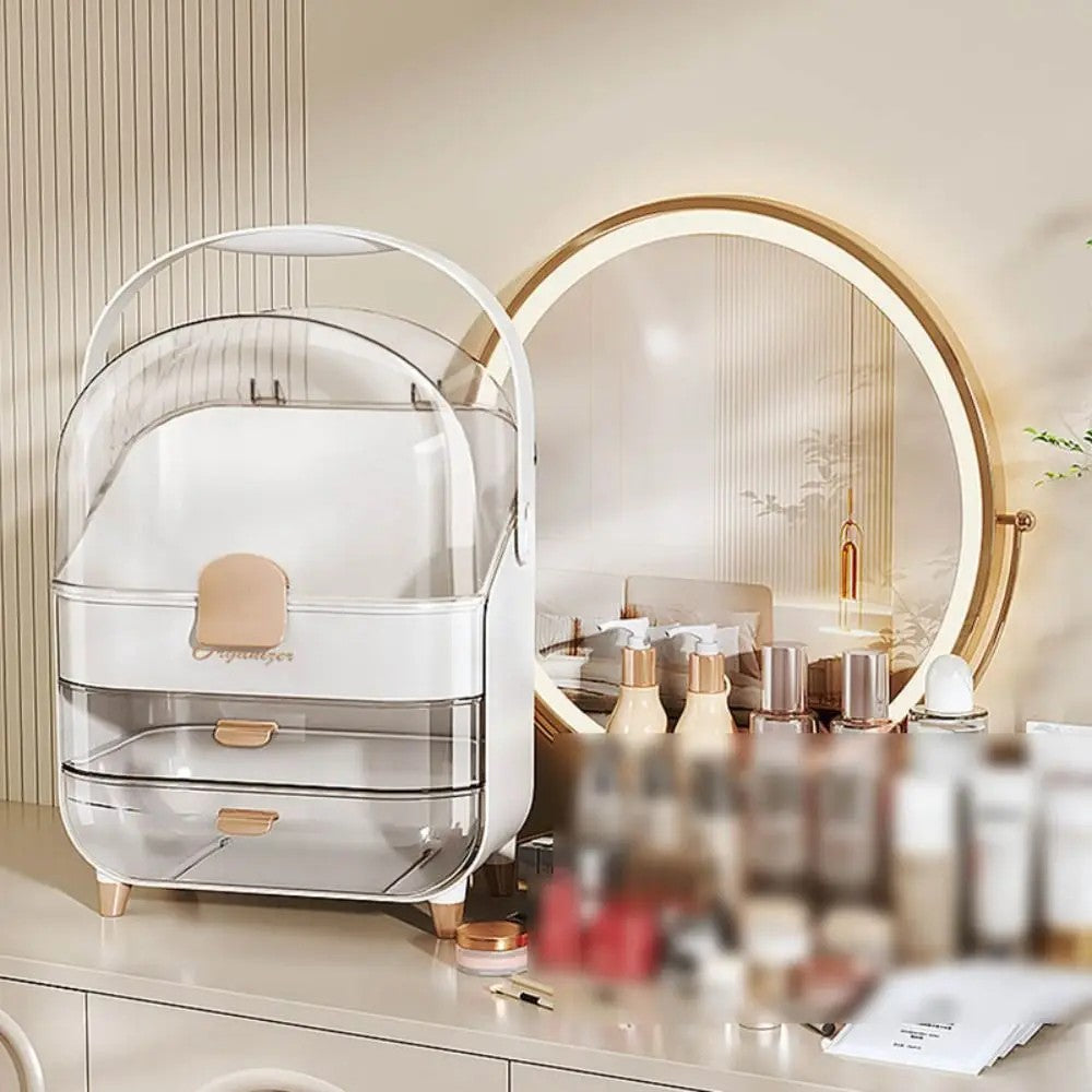 New Layered Storage Cosmetic Storage Box Makeup Organizer