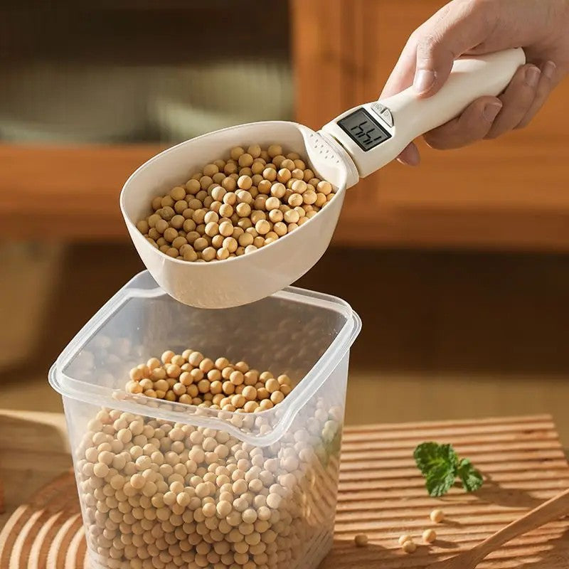 Large Size Scale Weighing Spoon Kitchen Scale Electronic Measuring Spoon Coffee Powder Scale Baking Scale Electronic Measuring