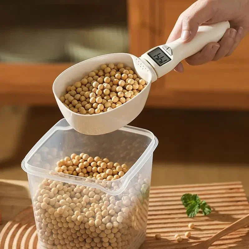 Large Size Scale Weighing Spoon Kitchen Scale Electronic Measuring Spoon Coffee Powder Scale Baking Scale Electronic Measuring