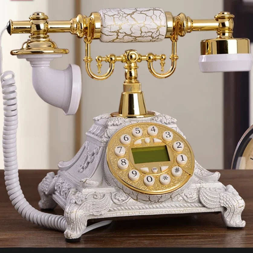 Antique Pattern fashion imitation vintage old fashioned telephone/Handsfree / backlight / Caller ID