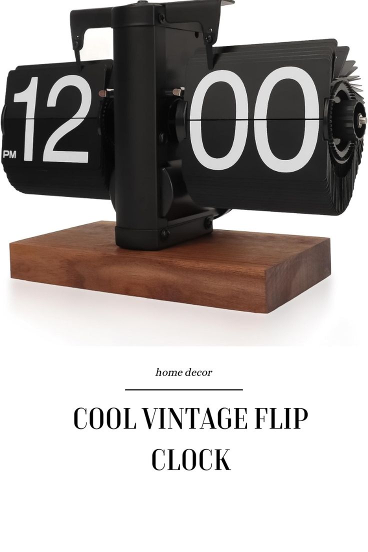 Flip Desk Mechanical Retro Flip Clock Perfect For Perssonal use