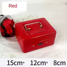 Protable Key Safe Box Key Locker Safe Home Shop Steel Safe Money Box Security Cash Box Storage Hidden Coin Money Jewellery