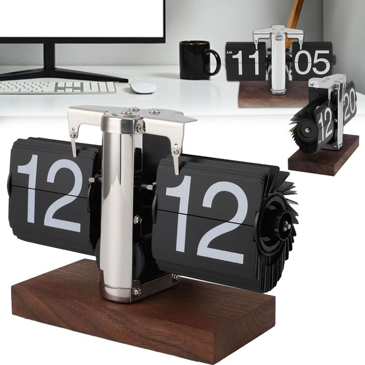 Flip Desk Mechanical Retro Flip Clock Perfect For Perssonal use & Gifting