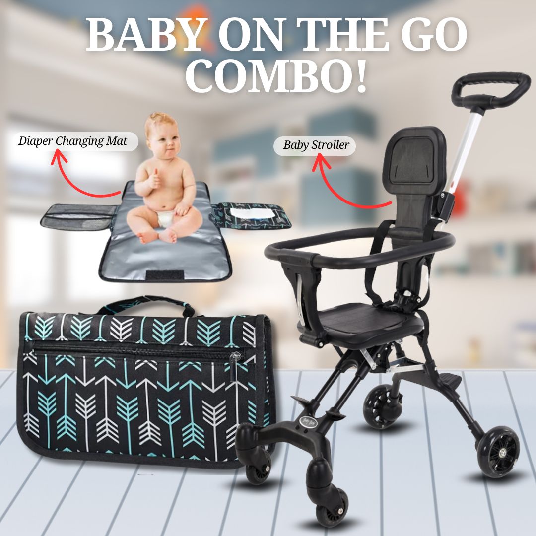Foldable, Compact Light Weight Baby Stroller