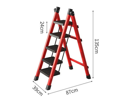 Ladder Folding Retractable Stairs Can Be Climbed Multi-functional Herringbone Ladder