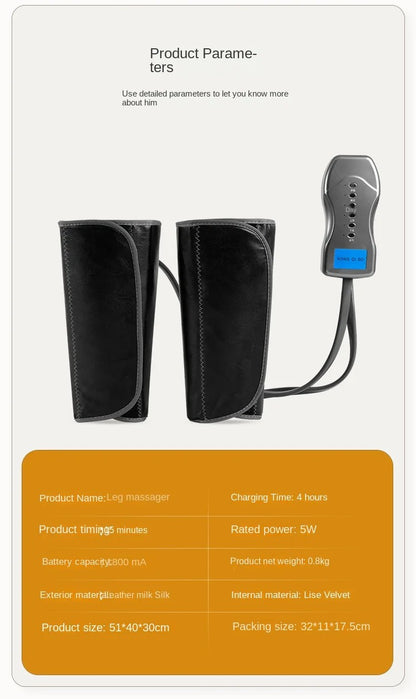 Electric Leg Massager – Pain Relief with Kneading Therapy