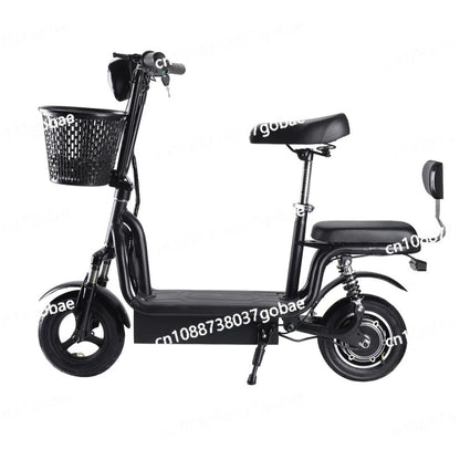 Electric car small folding mini battery car adult walking battery car