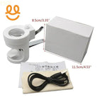 Upgraded Clipper with Glass Toenail Cutter 8x Magnifier for Elder Seniors Parents Birthday Present Gift