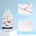 Tile Reform grout cleaner bottle with before and after images showing dark to clean white tile grout restoration