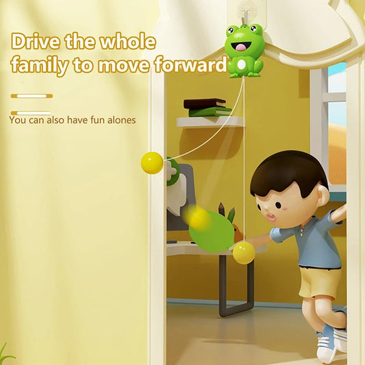 Indoor Hanging Table Tennis Trainer For Door Frame Convenient Ping Pong Trainer For Game Sports Exercise Indoor Playing Children