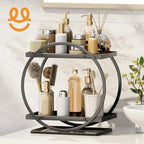 Shelf Light Luxury Toilet Bathroom Wash Rack Cosmetics Storage Box Desktop Dresser Rack