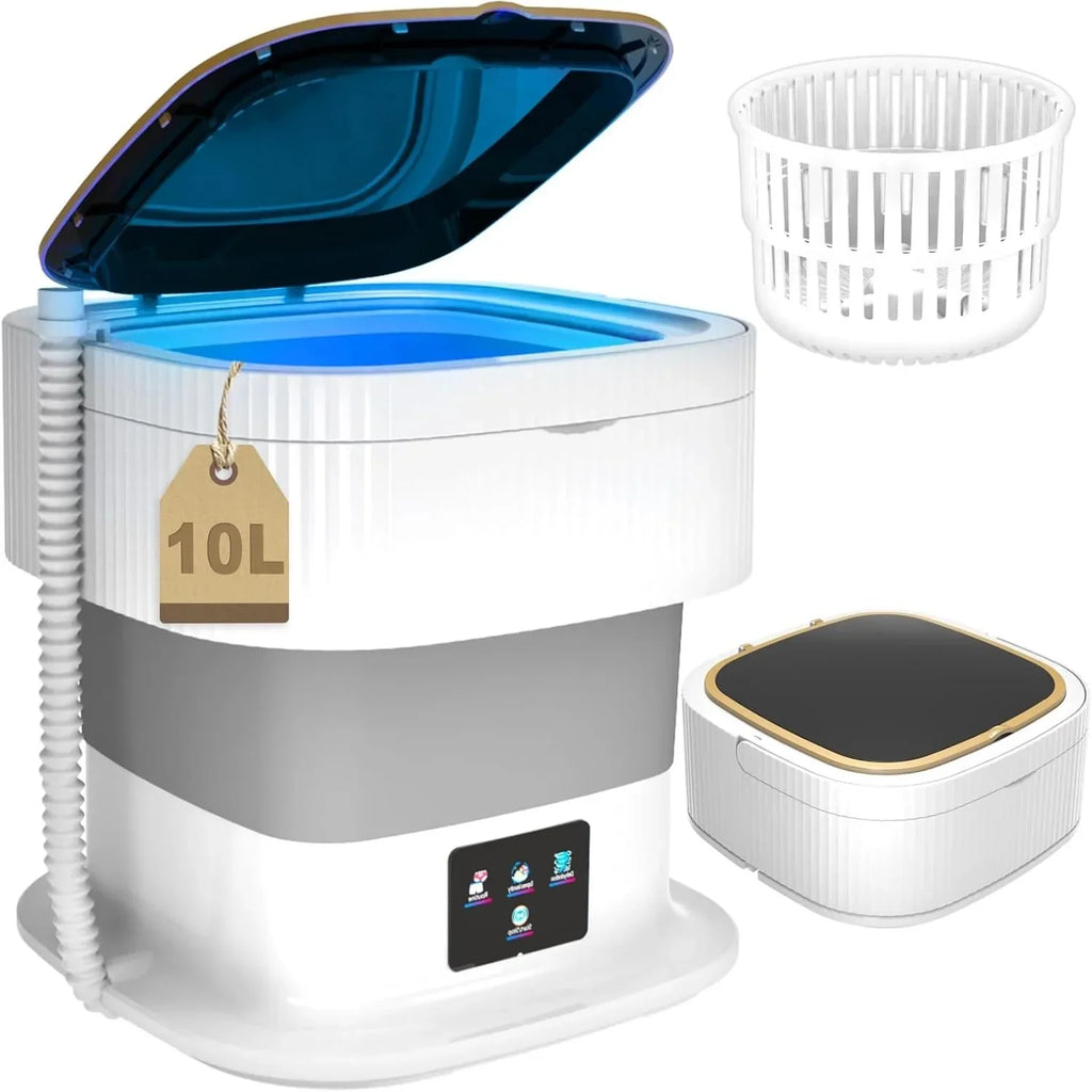 Portable Washing Machine, 10L Washer and Dryer