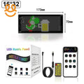 LED Matrix Pixel Panel Display Screen Flexible RGB Car Graffiti Scrolling Text Animation Shop Reminder Light Bluetooth