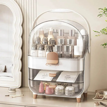 New Layered Storage Cosmetic Storage Box Makeup Organizer