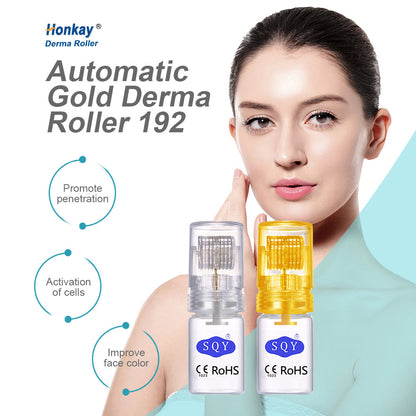 Bottle Derma Roller, Skin Rejuvenation, Acne Scar Removal, Anti-Aging Facial Treatment Tool