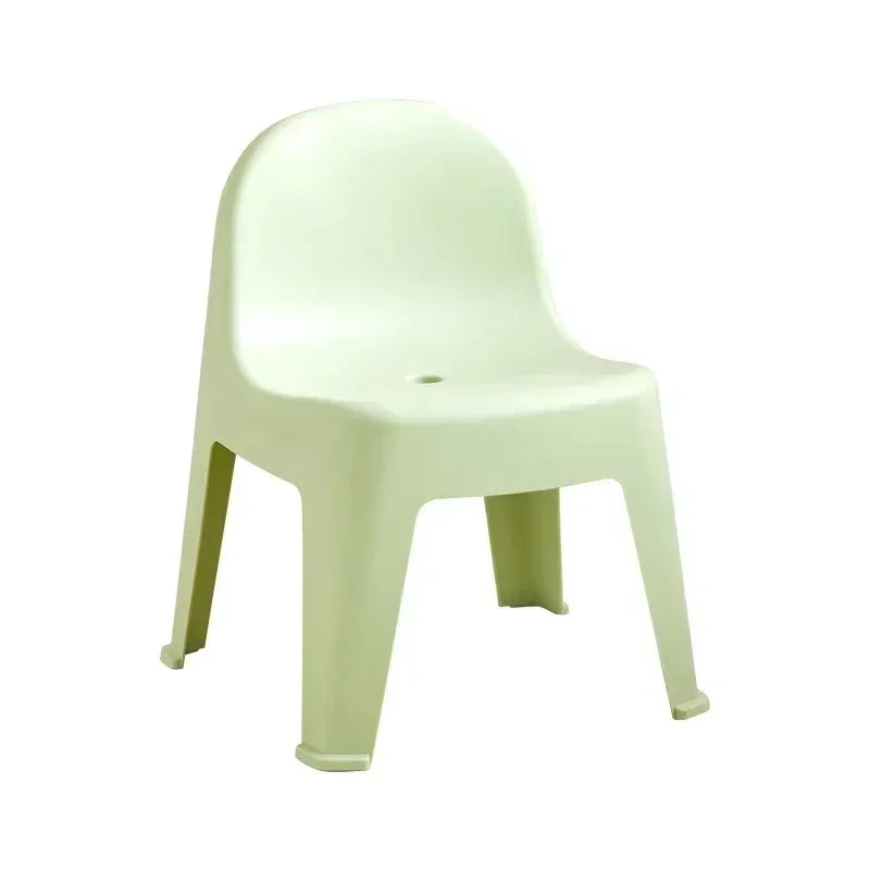 Children's Chair Thickened Kindergarten Armchair Baby Dining Chair Plastic Small Chair Bench Small Stool Household Non-Slip