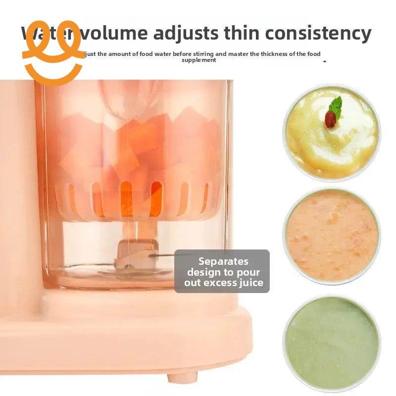 Baby Food Grinder Multifunctional Steaming Mixing Automatic Small Size Food Grinding Appliance Plastic Bowl Home Appliances