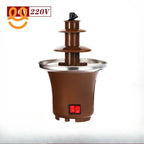Household chocolate fountain machine, automatic melting hot pot melting machine, self-made syrup with heating