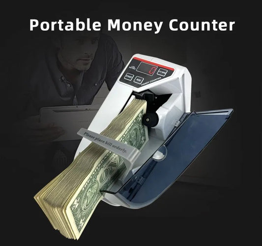V30 with UV Light Portable  Mini Handy Bill Cash Note Counting Machine
