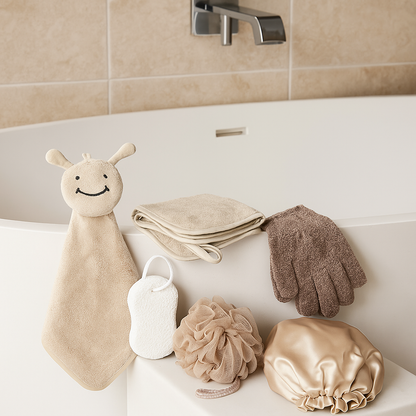 Deluxe Spa Bath Accessories Gift Set with Wooden Box Spa Accessories