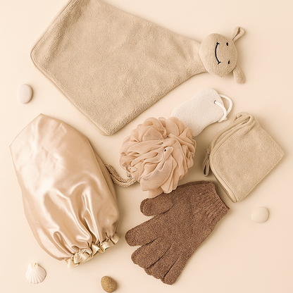 Deluxe Spa Bath Accessories Gift Set with Wooden Box Spa Accessories