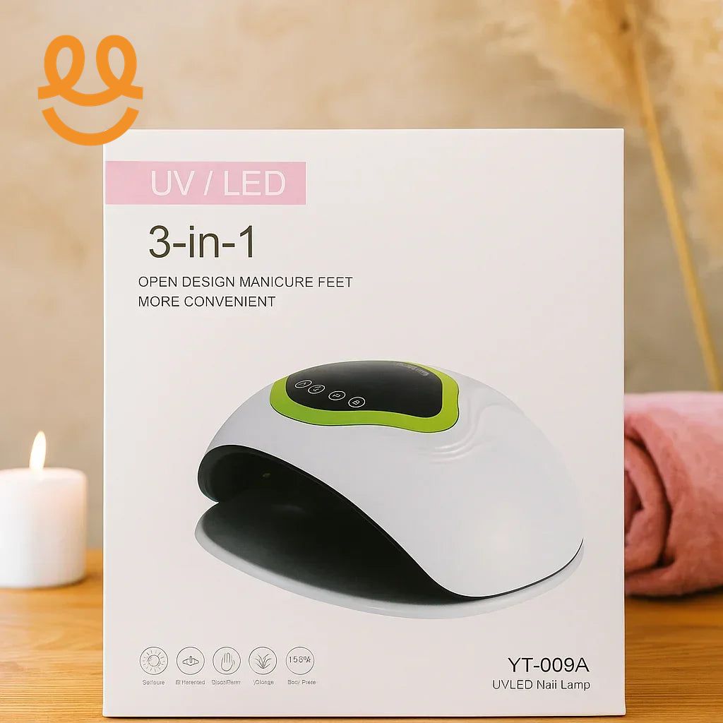 LED UV Nail Lamp YT-005A – Fast Drying Professional Gel Nail Dryer for Salon & Home Use