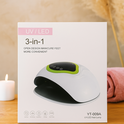 LED UV Nail Lamp YT-005A – Fast Drying Professional Gel Nail Dryer for Salon & Home Use