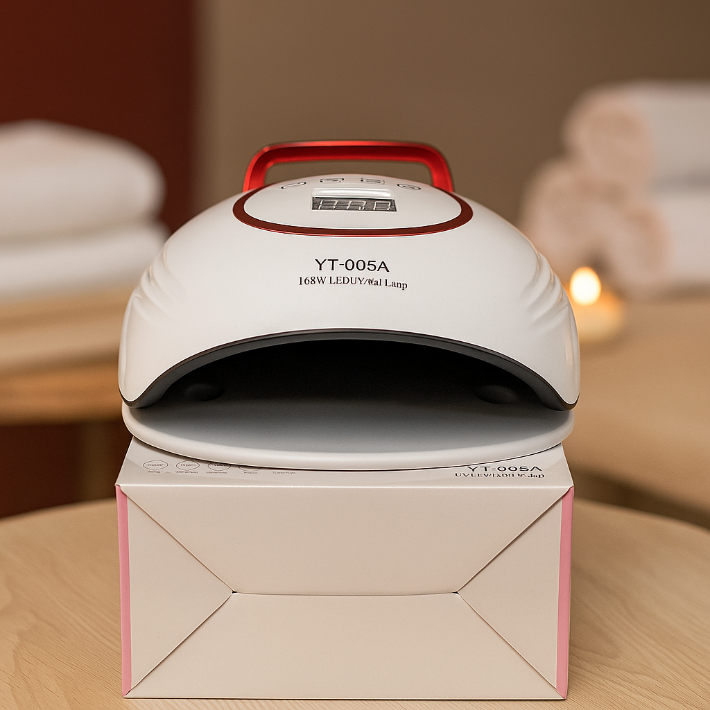 LED UV Nail Lamp YT-005A – Fast Drying Professional Gel Nail Dryer for Salon & Home Use