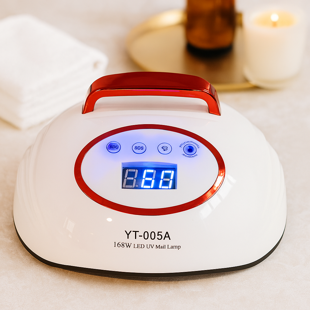 LED UV Nail Lamp YT-005A – Fast Drying Professional Gel Nail Dryer for Salon & Home Use
