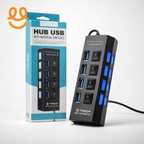 4-Port Usb 2.0 Hub One Drag Four Splitter Hub Plug And Play Mini Small Socket Hub/Usb 4-Port Splitter best for gaming
