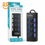 4-Port Usb 2.0 Hub One Drag Four Splitter Hub Plug And Play Mini Small Socket Hub/Usb 4-Port Splitter best for gaming