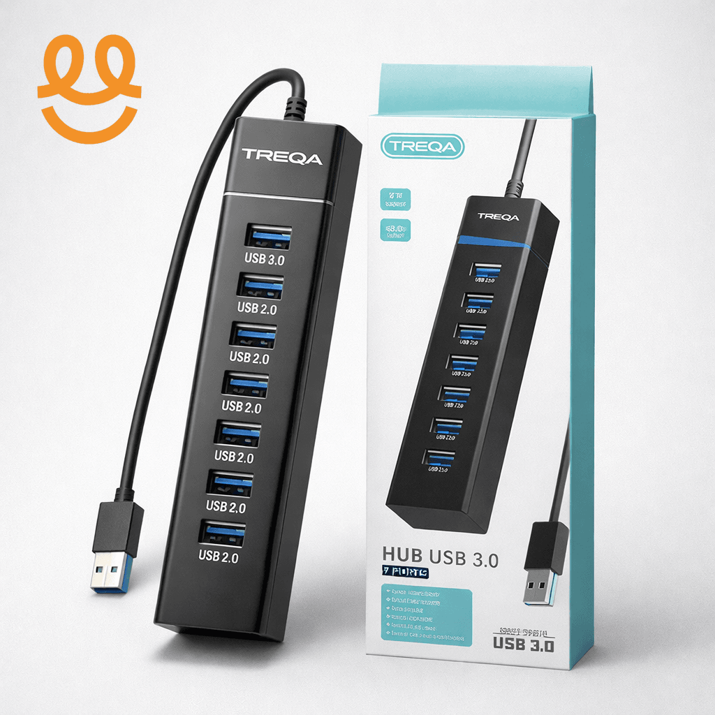 Usb 3.0 Hub Usb Splitter 4 7 Ports Multi Usb Hub 3 0 2.0 Hab Expander 30/120CM Cable Computer Accessories For PC Desktop Laptop