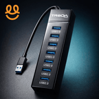 Usb 3.0 Hub Usb Splitter 7 Ports Multi Usb Hub 3.0 Hub Expander Cable Computer Accessories For PC Desktop Laptop