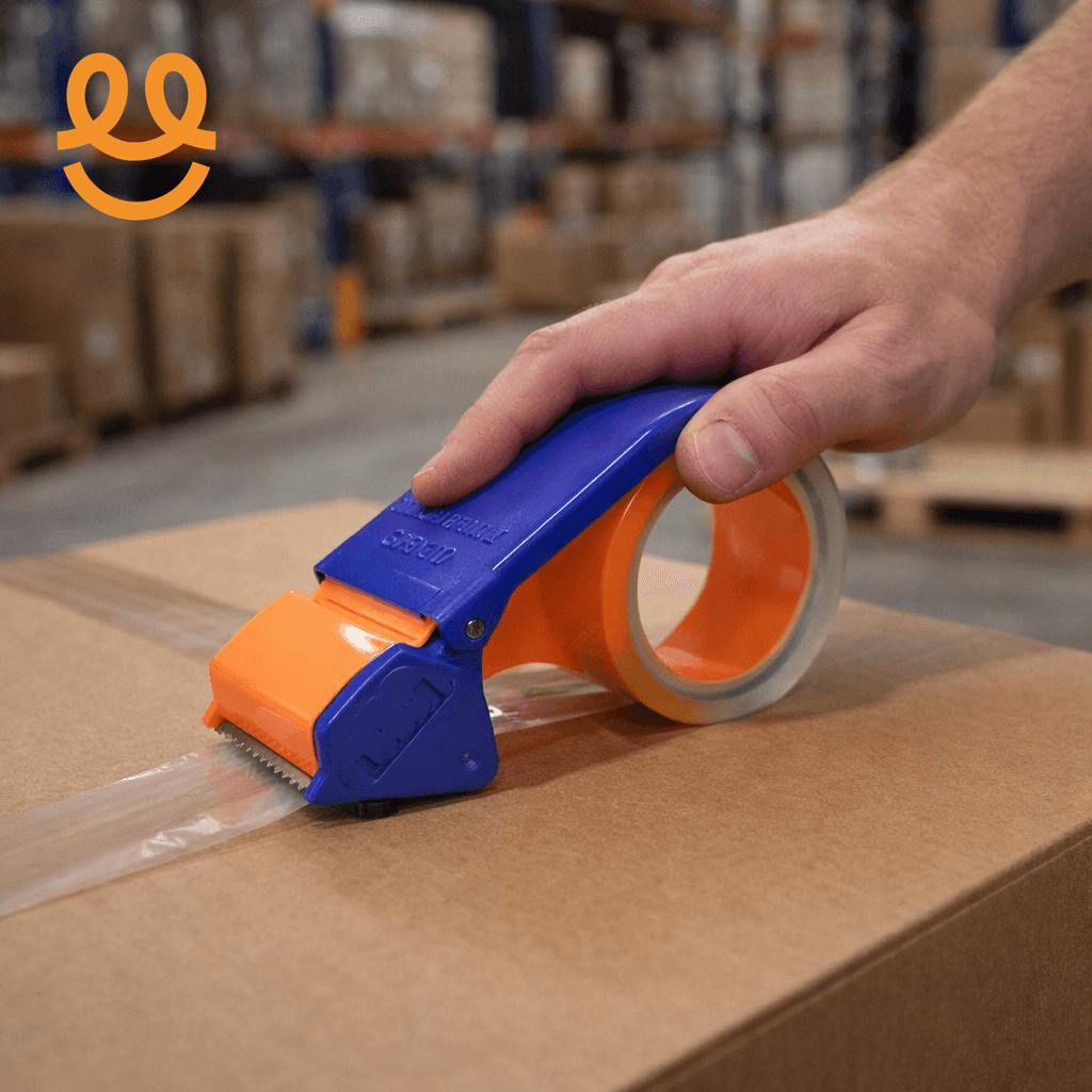 Wide Plastic Tape Cutter Holder Sealing Box Tape