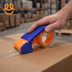 Wide Plastic Tape Cutter Holder Sealing Box Tape