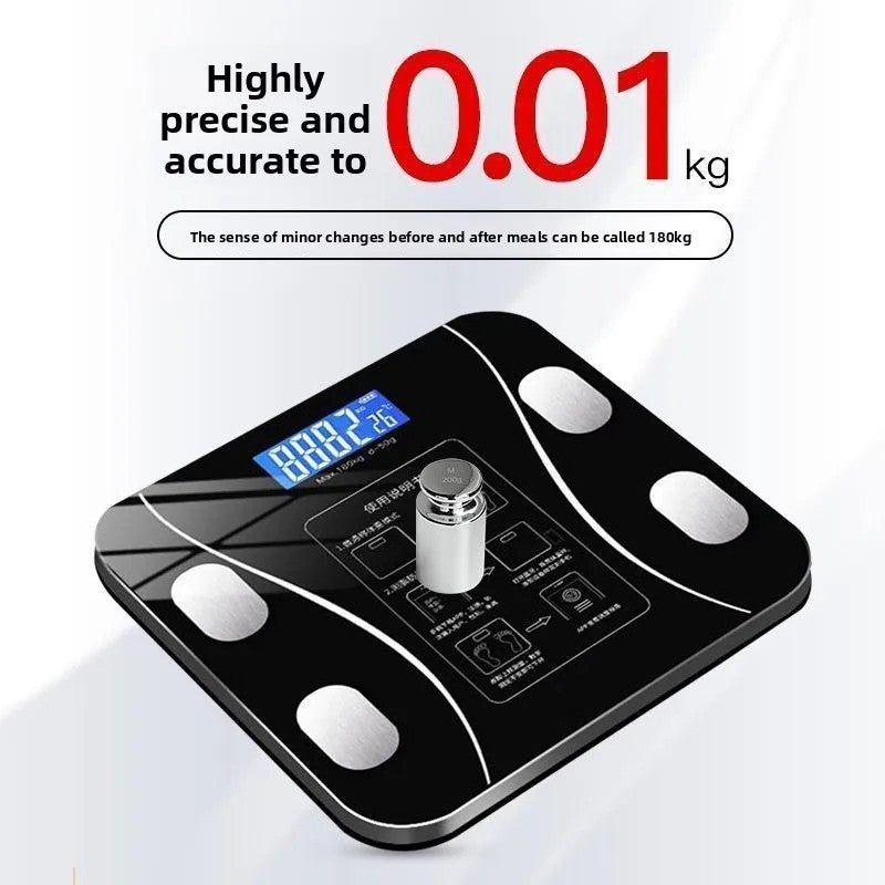 USB Body Fat Scale, Intelligent and Precise Home Fat Scale, Adult Body Scale, Small Electronic Scale, Weighing Scale Body Scale