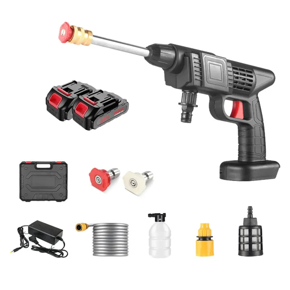 Rechargeable Wireless Car Wash Machine Cordless Car Care High-pressure Cleaning Water Spray Gun Car Washer