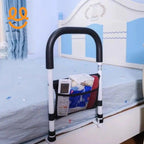 With Storage Bag Elderly Adults Safety Handle Bed Rail Anti-fall Durable Elderly Assist Bar Anti-slip Safety Bed Guardrail